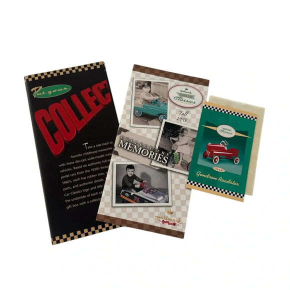 NWT Hallmark Vintage Kiddie Car Classics 1940
Gendron Roadster Pedal Car Red - Picture 14 of 15